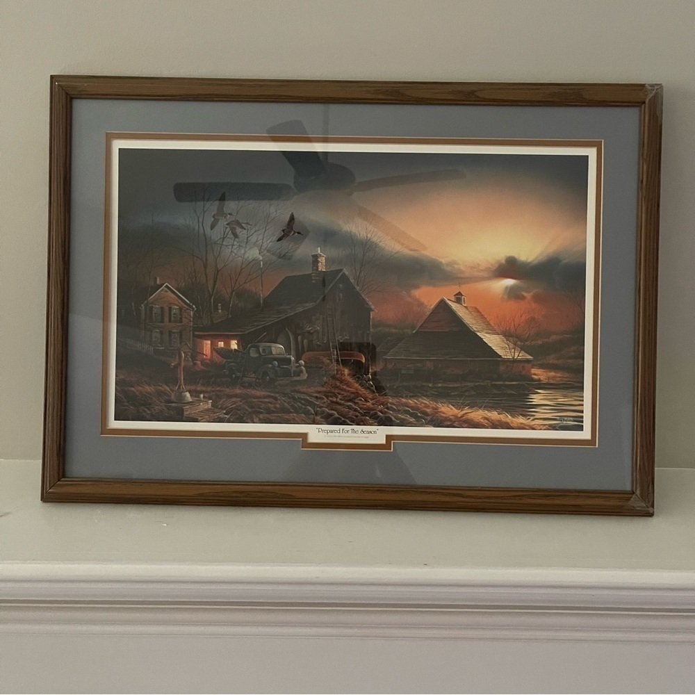 Terry Redlin Prepared for the Season Framed Print